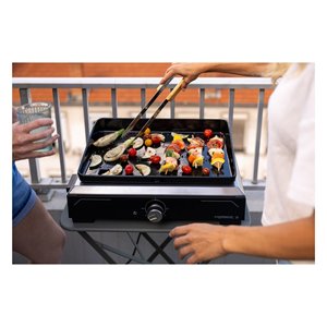Plancha y Parrilla Eléctrica de Camping XD de 2500W, Negra y Plateada, Modelo 2198523 - Product Image 6