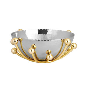 Accessoires de vaisselle décoratifs au design élégant Bol en aluminium et métal de qualité supérieure pour les collations servant des bols de service - Product Image 5