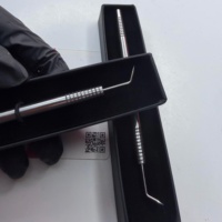 Nouvel outil professionnel de manucure en acier inoxydable argenté de haute qualité, étanche, pour le soin du visage et la beauté