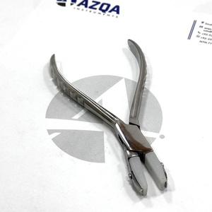 Alicates de Acero Inoxidable con Mordazas de Nylon para Joyería, Herramienta Duradera con Agarre Antideslizante, Instrumento de Precisión para Manualidades y Bisutería - Product Image 1