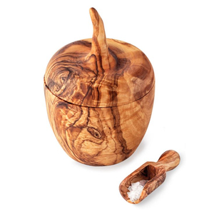Bamboo Wood Sugar Bowl With Spoon Home and Kitchenware Round Shape Medium Size Teak Wood Bowl <b>Set</b> in India - Product Image 2