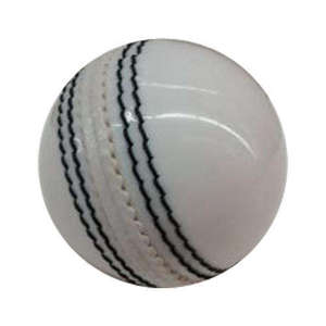 Nouvelle balle de cricket la plus populaire en cuir blanc véritable 4 pièces Design personnalisé couleur balle d'équipe sportive par Standard International - Product Image 2