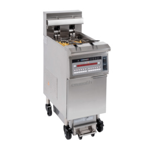 Friteuse électrique 17 kW, capacité 22 litres avec filtration pour usage commercial en cuisine - Product Image 1