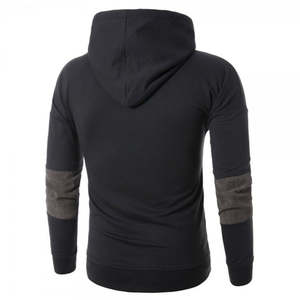 Sweatshirts à capuche pour hommes en gros, 100% coton, molleton lourd personnalisé, uni, hiver, anti-boulochage - Product Image 4