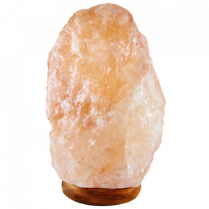Lámpara de sal con luz LED del Himalaya Natural, purificador de aire con luz de cristal, luz cálida para interiores, lámpara de mesa para dormitorio - Product Image 3