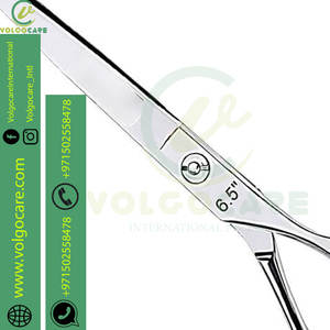 Tijeras de corte de peluquero Tijeras de corte de pelo de 6,5 "Tijeras de acero inoxidable con maquinilla de afeitar suave y cuchillas de borde afilado para salones - Product Image 3