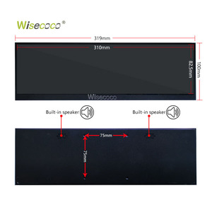 จอภาพพกพาแบบสัมผัสขนาด 12.6 นิ้ว ความละเอียด 1920*515 หน้าจอ IPS แบบยืด <span class=keywords><strong>Aida64</strong></span> สำหรับแล็ปท็อป - Product Image 6