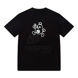 Camisetas de Verano para Hombre OEM NES PRO SPORTS, Moda Deportiva, Color Sólido, Logotipo Frontal, 100% Algodón Tejido, Transpirable, Ecológico, Holgado - Product Image 1