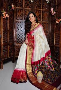 Saris en soie douce FABZONE, imprimés numériques sur toute la surface, bordure en zari, pour les fêtes d'été/d'hiver, réversible, infroissable, anti-humidité - Product Image 6