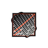 Écharpe en twill Pierre Cardin 90x90 - Foulard et cache-cou colorés