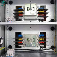 Armoire de distribution intégrée 400V à 5 circuits avec interrupteur de sortie, Armoire de distribution d'énergie préfabriquée pour centre commercial