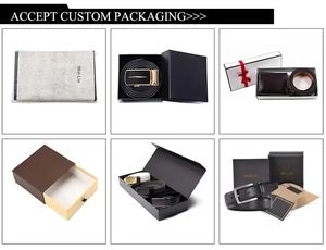 High Quality Men's Genuine Leather <b>Belt</b> Classic Vintage Style with Casual Alloy for Buckle Custom Cow Hide Material - Product Image 6