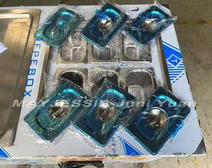 ไอศกรีมผัด<span class=keywords><strong>ไทย</strong></span>แบบมินิ 	 เครื่องทำครีมไฟฟ้า แบบเกาหลี ทำเกล็ดหิมะ นม โยเกิร์ต ทอด <span class=keywords><strong>ไทย</strong></span> โรล - Product Image 5