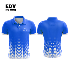 เสื้อโปโลผู้ชายแบบแห้งเร็วเสื้อโปโลโพลีเอสเตอร์ออกแบบโลโก้ได้ตามต้องการสำหรับกิจกรรมองค์กร - Product Image 5