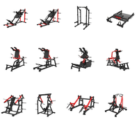 Máquina Profesional de Remo con Barra en T para Ejercicios de Pecho, Máquina de Gimnasio para Musculación en Inclinación, Marca Hamer Strength