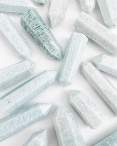 Bán Buôn Tự Nhiên Howlite Tháp 0-2 Inch Đánh Bóng Tinh Thể Màu Trắng Điểm Chữa Bệnh Năng Lượng Đá Quý Lỏng Đá Quý Pha Lê Cây Đũa Phép - Product Image 5