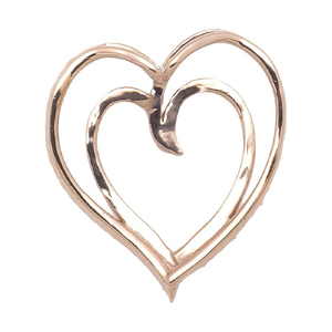 Colgante de corazón de Hip Hop con diamantes de moissanita blanca, joyería de plata, collar helado - Product Image 4
