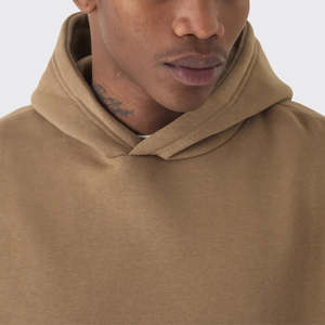 Sudaderas Clásicas con Logotipo Bordado Personalizado para Hombre, Servicio OEM, 400 GSM, Sudaderas Gruesas y Cálidas para Invierno - Product Image 3