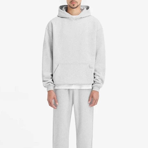 Vente en gros 2025, sweat-shirt et sweat à capuche en molleton 100% coton, poids lourd, tendance, doux, surdimensionné, design brodé, hiver, unisexe - Product Image 4