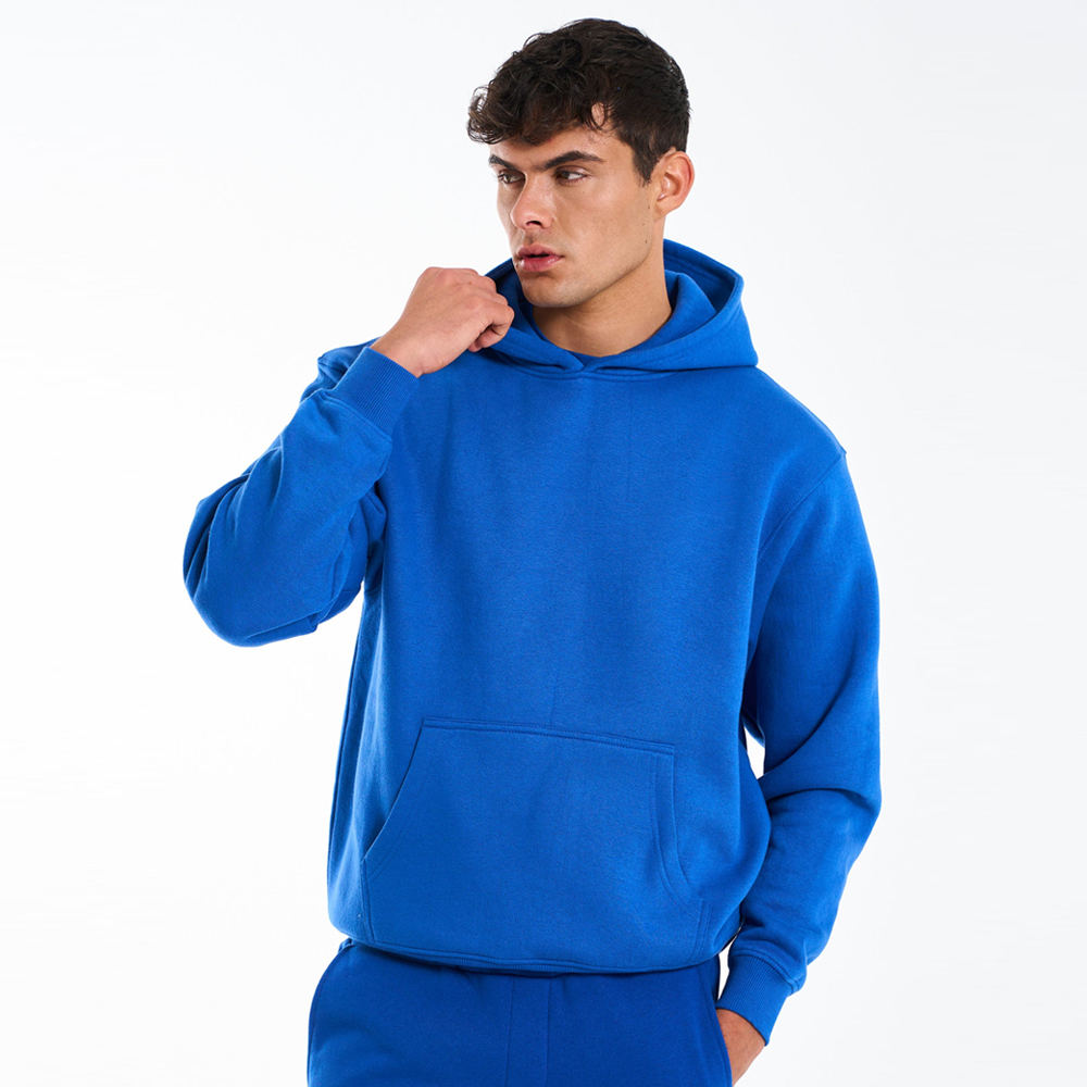 Customized Hoodies Royal Blue And Orange Hoodie Best Selling Plain