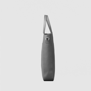 Hot Selling Gentle Style Poet <b>Grey</b> Leather <b>Tote</b> <b>Bag</b> Women Leather <b>Bags</b> Hand <b>Bags</b> Ladies Design for Sale - Product Image 4