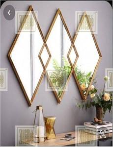 Cadre photo et miroir carré en aluminium, dernier modèle, pour table, décoration d'intérieur, meilleur article de décoration pour la maison, prix de gros - Product Image 4