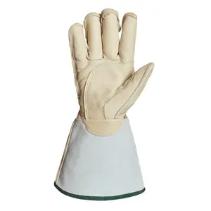 Hot Selling Your own logo Safety protector gloves New style OEM Services Breathable Customized Welding Gloves