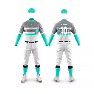 Nouvel uniforme de baseball Derniers vêtements de sport Uniformes de baseball personnalisés/Uniforme de baseball personnalisé par sublimation - Product Image 3