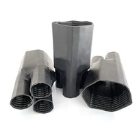 HongDun Termocontraíbles de 3 Ramificaciones, Moldes Termocontraíbles para Dedos, Formas Moldeadas de 3 Ramificaciones, Divisores y Botas de Transición para Cables Termocontraíbles