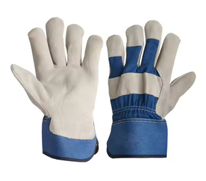 Gants de travail pour hommes de qualité supérieure très vendus conception de protection en cuir pour un usage quotidien prix raisonnable directement fabricant - Product Image 1
