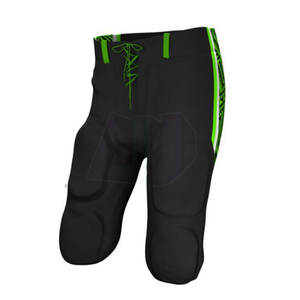 Uniforme de Fútbol Americano Cómodo, Logotipo y Nombres Personalizados, Corto, Transpirable, Hecho de Tela de Spandex/Poliéster, Colores Personalizados - Product Image 5