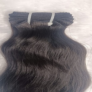 Extension de cheveux humains naturels à forte demande texture d'onde 100% extension de cheveux humains d'origine. - Product Image 3