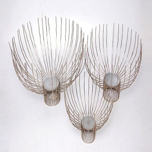 Plateau de service alimentaire de décoration de conception fantaisie en marbre et métal bol de décoration moderne avec poignée pour organisateur de cuisine - Product Image 2