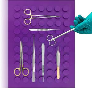 Surgical Magnetic Instrument Mats/Pad Manual High-quality Stainless Steel Flexible Non-Slip Instrument Trays - Product Image 6