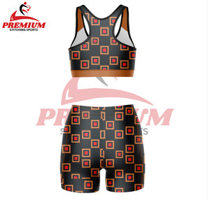 OEM ODM Leggings Shorts Sports Fitness Bra Set Spandex Biker Short Set High Waisted Gym Yoga Wear Sport Bra and Short Set - Product Image 2