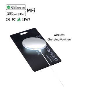 Không dây phí MFI Wallet <span class=keywords><strong>Tracker</strong></span> thẻ thông minh MFI tìm thẻ của tôi không khí tag <span class=keywords><strong>Tracker</strong></span> <span class=keywords><strong>GPS</strong></span> định vị hành lý Finder chống mất Thẻ tag không khí - Product Image 2