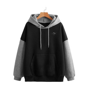 Sweats à capuche pour femmes, blocs de couleur, Logo personnalisé, taille du motif dans toutes les nouvelles couleurs différentes avec différents blocs pour l'hiver 2023 - Product Image 5