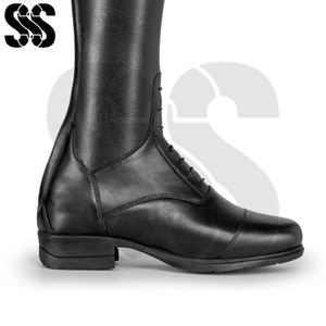 Botas de Equitación de Cuero Ajustables Hechas a Medida, Novedad de 2025, MOQ Bajo, Calzado Ecuestre, Zapatos de Montar Cómodos - Product Image 5