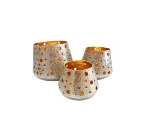 Portavelas Cuadrado para Velas Votivas, Decoración Navideña de Metal de Alta Calidad, Decoración para el Hogar - Product Image 3