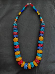 Elegante colgante de madera hecho a medida con collar de resina inspirado en la naturaleza, estilo artístico para Ángel para fiestas de regalo - Product Image 6