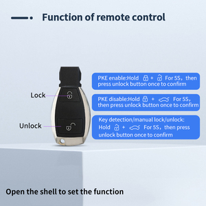 EASYGUARD Clé intelligente, entrée sans clé avec démarrage à distance, entrée passive sans clé PKE pour voitures FBS4 2014+ avec démarrage par clé. - Product Image 2