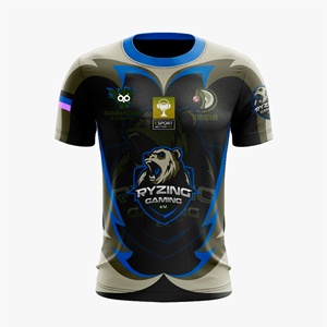 Vêtements de sport en gros pour la course à pied, maillots de sport de compression pour hommes, design musculaire, pour la gym - Product Image 6