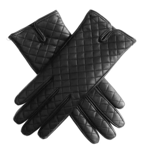 Diamond Design Custom Ladies Women Sheep <b>Skin</b> Gloves - Product Image 1