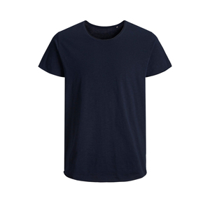 Venta al por mayor en blanco personalizado gráfico camiseta 260G algodón blanco camiseta de peso pesado de gran tamaño serigrafiado cuello redondo Camiseta hombres - Product Image 3