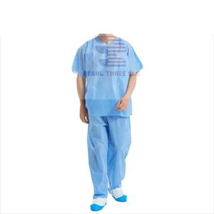 Combinaison de travail d'hôpital unisexe en coton 100% personnalisée, respirante, confortable, de qualité supérieure - Product Image 2