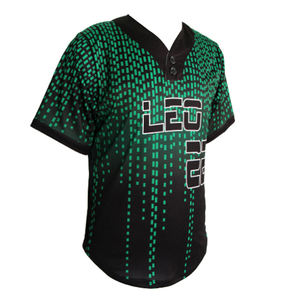 Uniformes de Béisbol Sublimados Personalizados Sibrin, 100% Poliéster, Transpirables, Antibacterianos, que Absorben la Humedad, Anti-UV, de Secado Rápido - Product Image 2