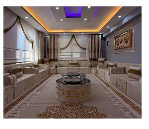 Asientos Orientales para el Suelo, Sofá Étnico, Sofá Árabe Majlis, Sofá Estilo Otomano, Conjunto Árabe Jalsa, Asientos Orientales de Lujo para el Suelo - Product Image 1