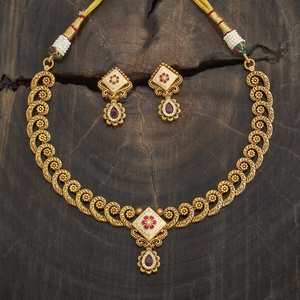Antique <b>Necklace</b> 182626 Elegant and Timeless for Wedding Occasions - Product Image 2