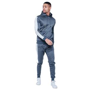 Chándal Deportivo Personalizable para Hombre, Otoño-Invierno, con Capucha, Color Sólido, 100% Poliéster, Forro Polar Antipilling, 340 GSM, Tejido de Punto, de Secado Rápido - Product Image 1