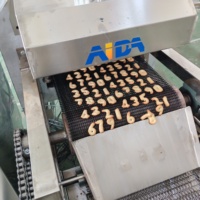Machine compacte automatique de fabrication de biscuits 50-80 kg/h, équipement de traitement de la pâte à petite échelle pour usine de snacks et de boulangerie